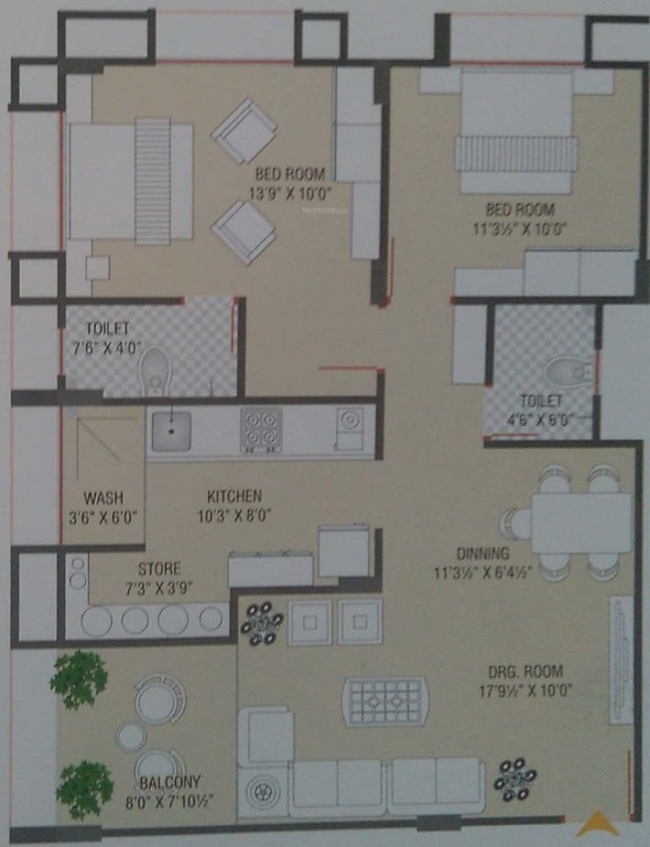  shivganga heights Floor Plan Floor Plan