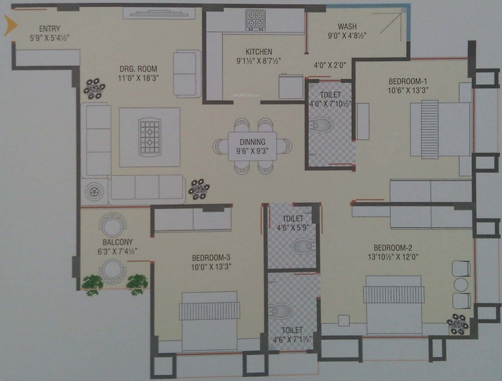  shivganga heights Floor Plan Floor Plan