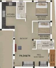 Floor Plan  sai-lakshmi-flats Floor Plan Floor Plan