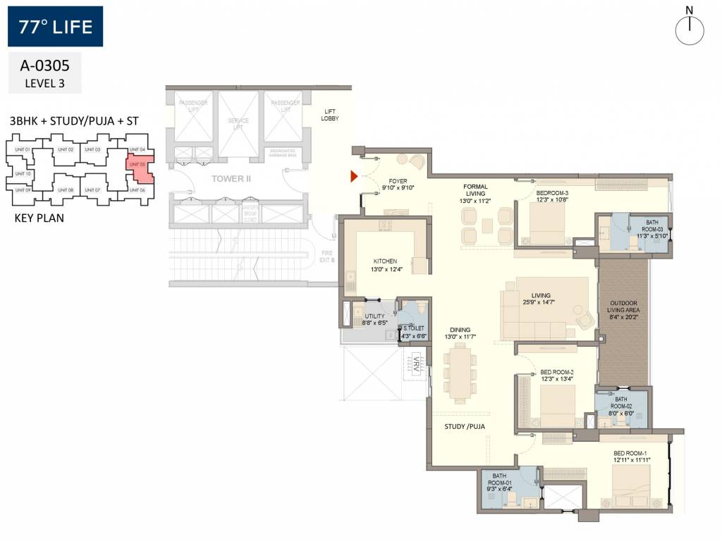 divyasree 77 life Floor Plan Floor Plan