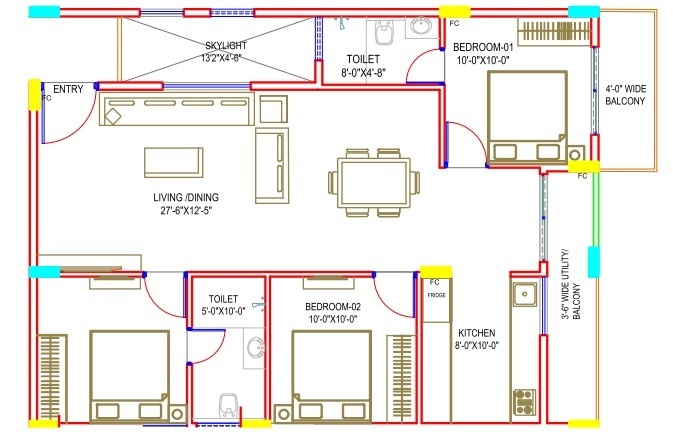  kanakashree Floor Plan Floor Plan