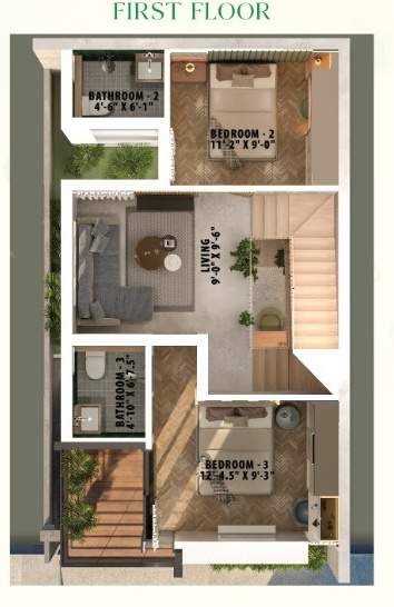  anyah Floor Plan First Floor Plan