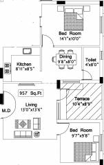  gokulam Floor Plan Floor Plan