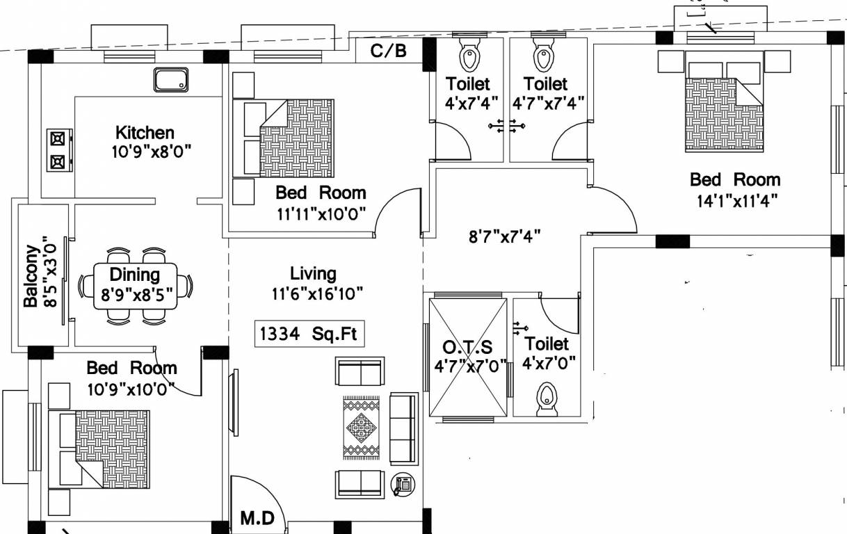  gokulam Floor Plan Floor Plan