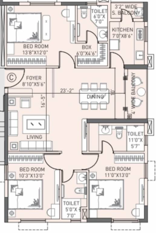 inara Floor Plan Floor Plan
