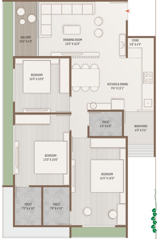  money plant residency Floor Plan Floor Plan