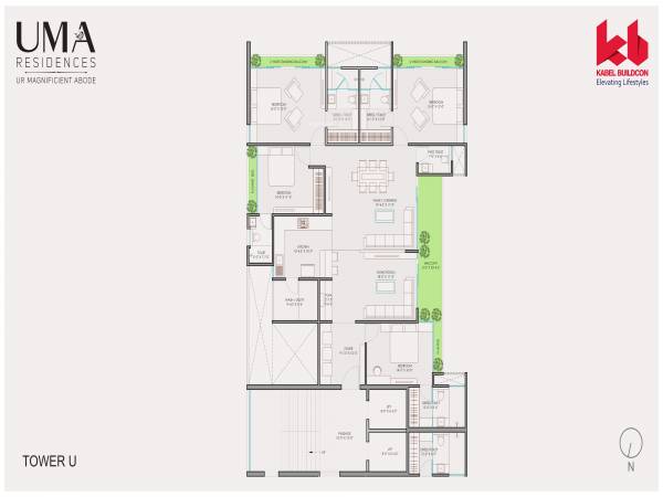  uma-residences Floor Plan Floor Plan