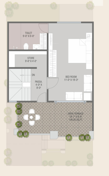 aashray primero Floor Plan Second Floor Plan