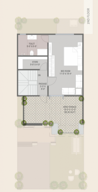 Second Floor Plan aashray primero Floor Plan Second Floor Plan