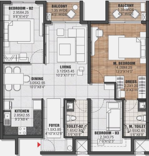  the-residences-at-brigade-tech-gardens Floor Plan Floor Plan
