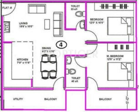 Pathak Pratham Lakshmi (2BHK+2T (950 sq ft) 950 sq ft) Pathak Pratham Lakshmi (2BHK+2T (950 sq ft) 950 sq ft)