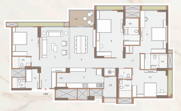 Floor Plan riviera majestica Floor Plan Floor Plan