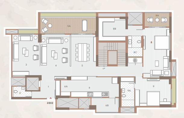 Lower Level Duplex Plan riviera majestica Floor Plan Lower Level Duplex Plan