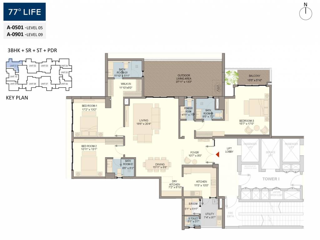 divyasree 77 life Floor Plan Floor Plan