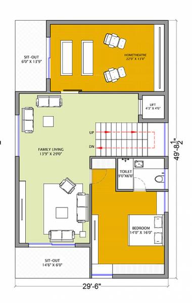  the-garden-view-villas Floor Plan Second Floor Plan