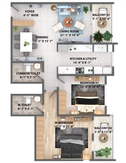  park east Floor Plan Floor Plan