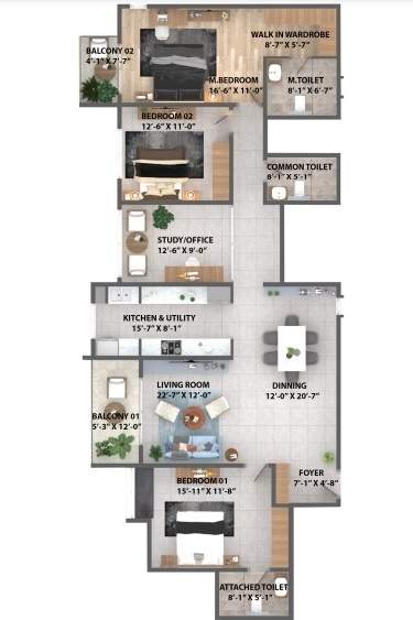  park east Floor Plan Floor Plan