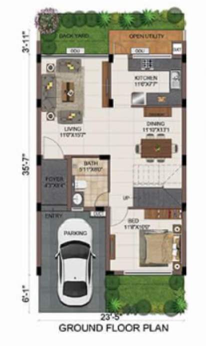  mabelle Floor Plan Ground Floor Plan