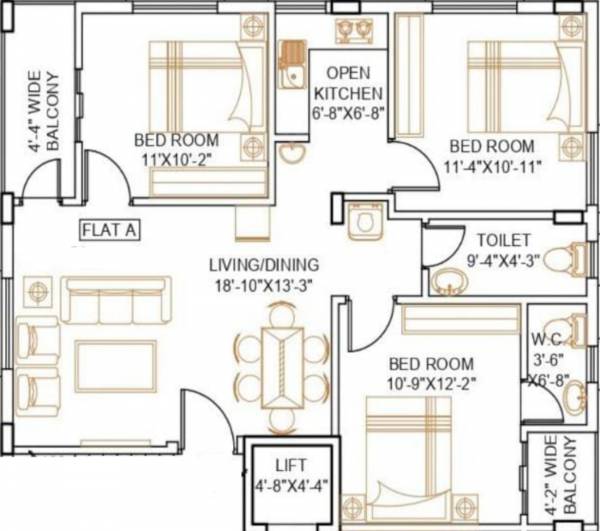  sukh-anand-cooperative Floor Plan Floor Plan