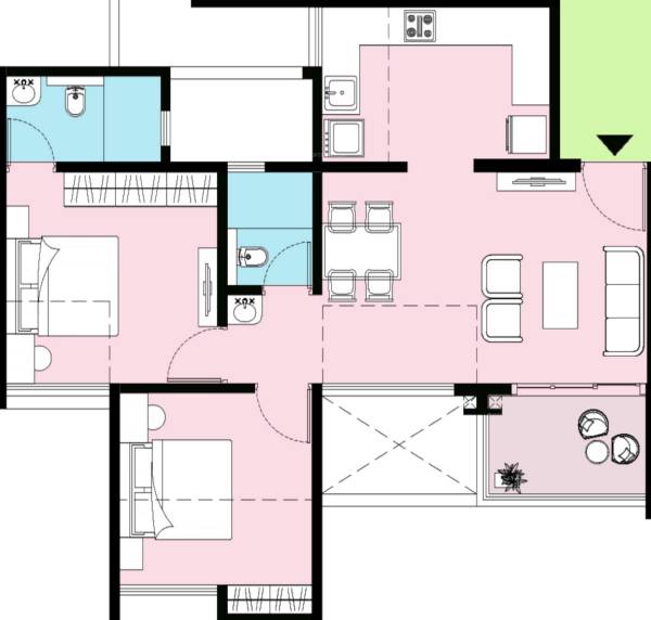  fusion-towers-phase-iv Floor Plan Floor Plan
