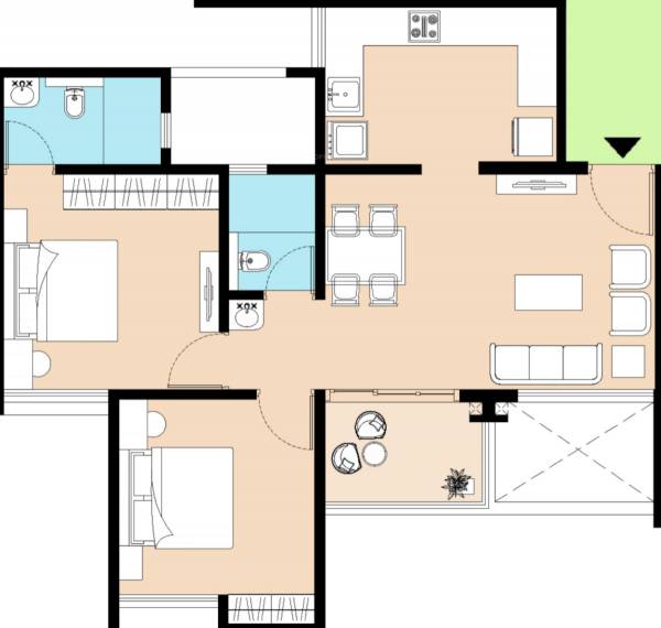  fusion-towers-phase-iv Floor Plan Floor Plan