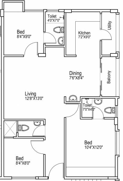  maple-heights Floor Plan Floor Plan