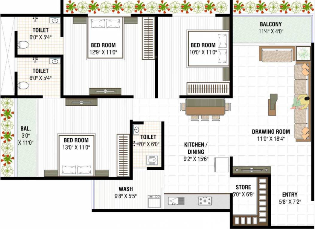 Floor Plan aryan imperial Floor Plan Floor Plan