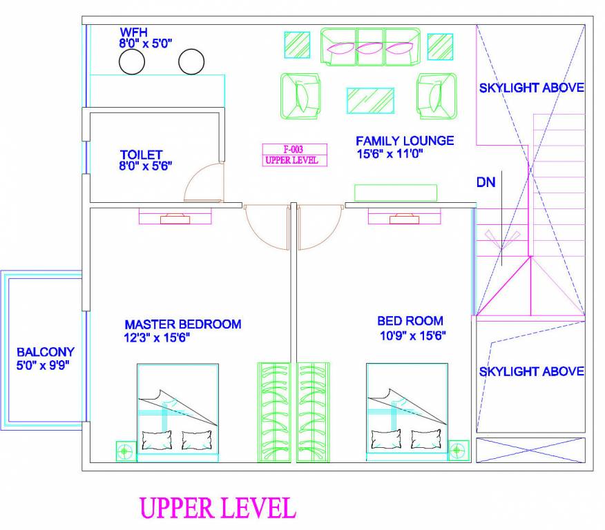 Upper Level Duplex Plan feronia Floor Plan Upper Level Duplex Plan