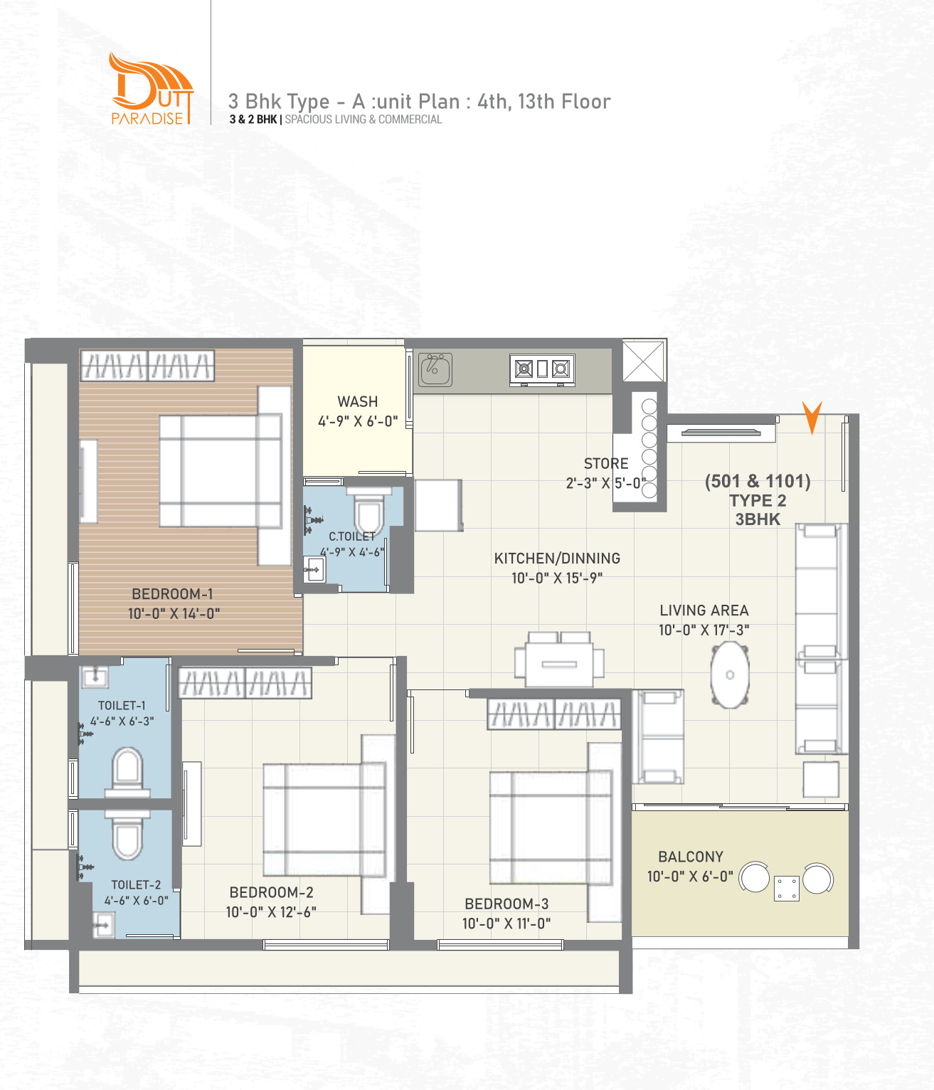 Dutt Paradise in Tragad, Ahmedabad - Price, Location Map, Floor Plan ...