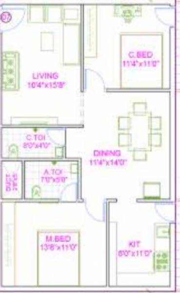  the-garden-view-apartments Floor Plan Floor Plan