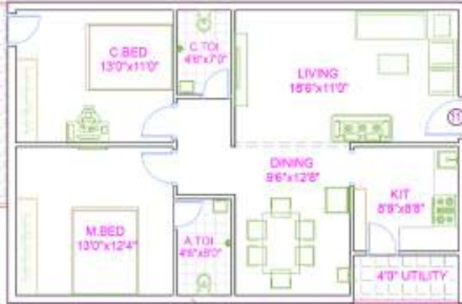 Floor Plan the garden view apartments Floor Plan Floor Plan