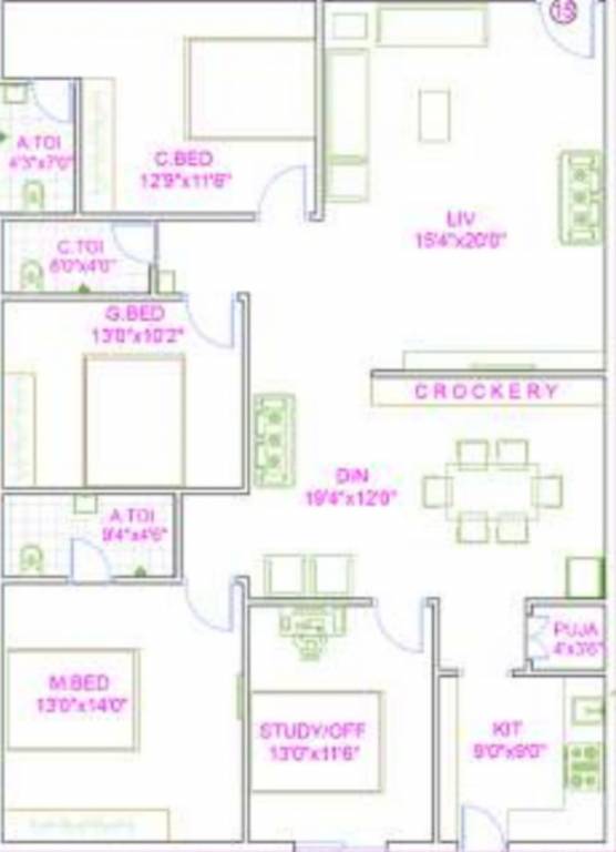 Floor Plan the garden view apartments Floor Plan Floor Plan