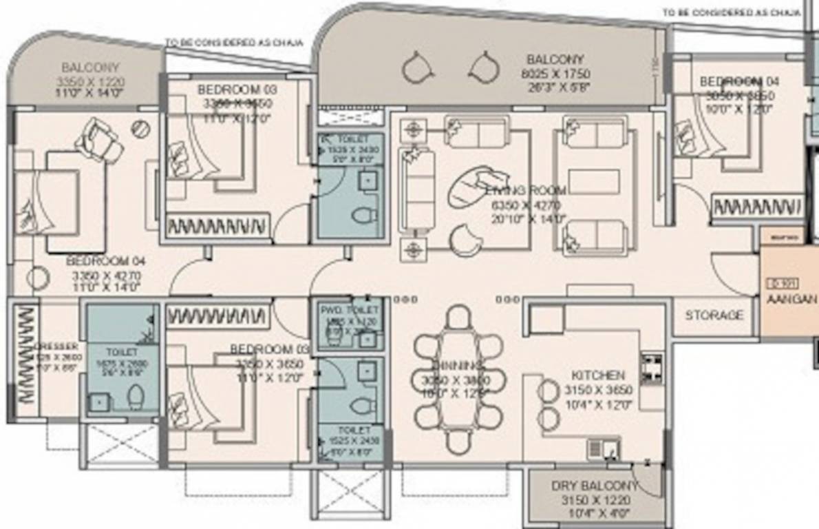  defence enclave i Floor Plan Floor Plan