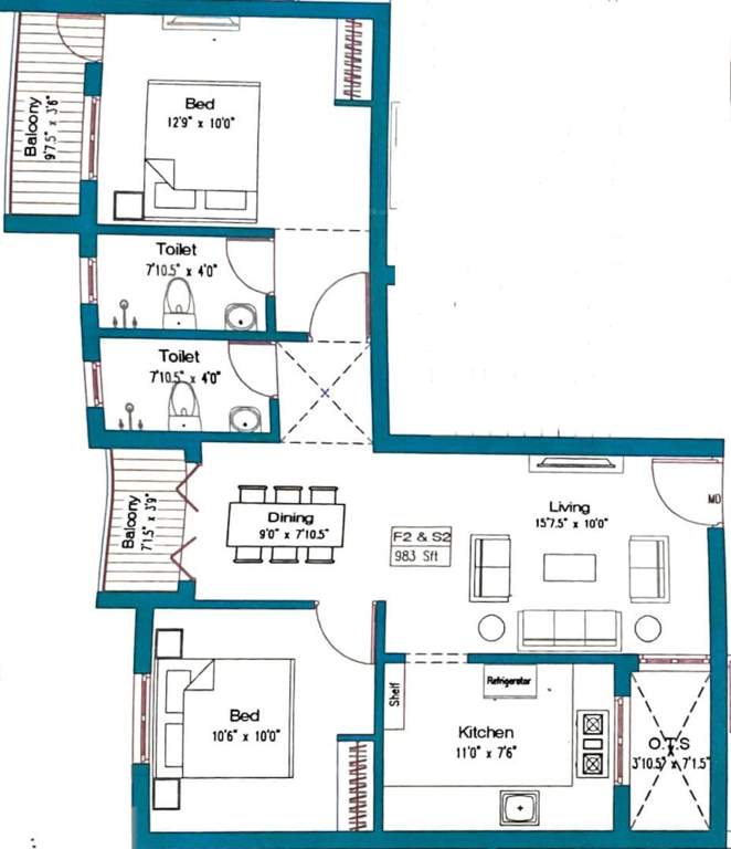  casa residences Floor Plan Floor Plan