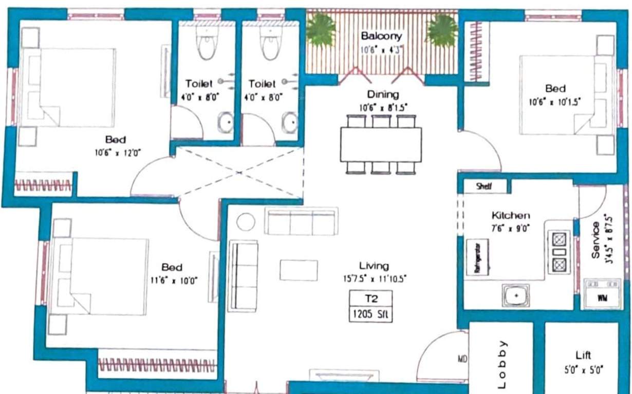  casa residences Floor Plan Floor Plan