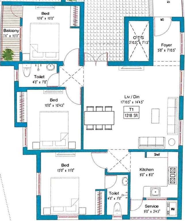  casa residences Floor Plan Floor Plan