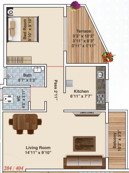  park Floor Plan Floor Plan