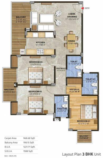  garden-city-phase-1 Floor Plan Floor Plan