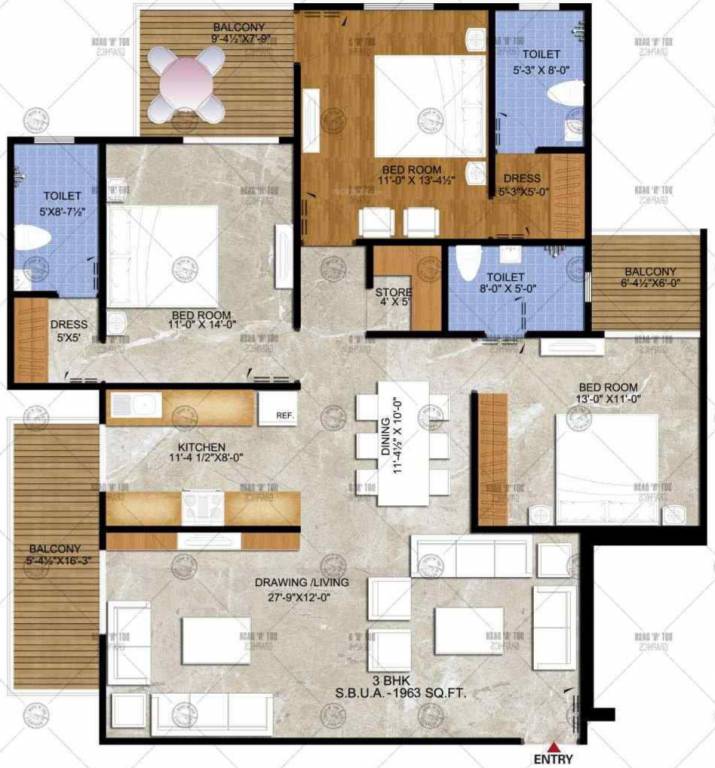  garden city phase 1 Floor Plan Floor Plan