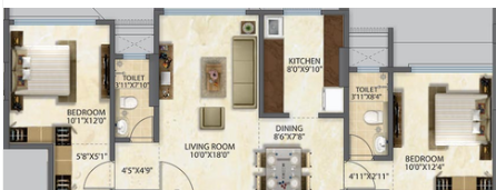  neelaamber Floor Plan Floor Plan