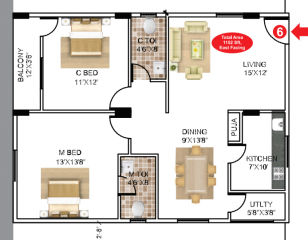 Floor Plan  happy-homes-triguna Floor Plan Floor Plan