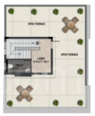  oakshir-villas Floor Plan Terrace Floor Plan