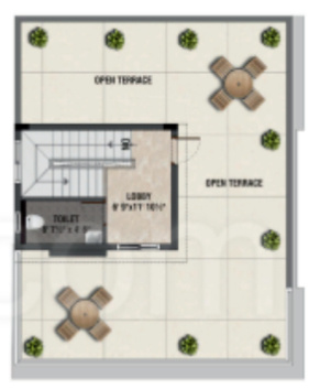  oakshir-villas Floor Plan Terrace Floor Plan
