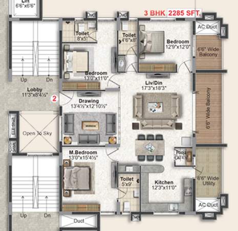  green leaves infra Floor Plan Floor Plan