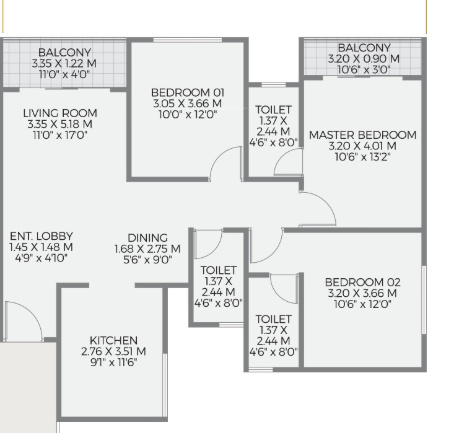  k-town-building-a4-and-c2 Floor Plan Floor Plan