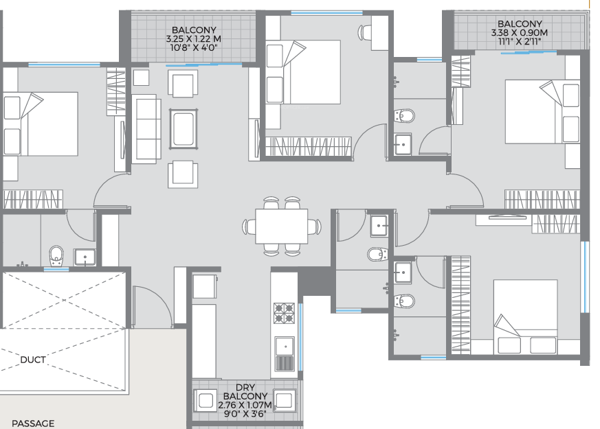 Floor Plan k town building a4 and c2 Floor Plan Floor Plan