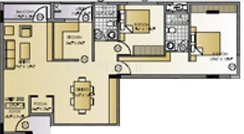 Kay Arr And Co Elphinston (2BHK+2T (1,475 sq ft) + Pooja Room 1475 sq ft)