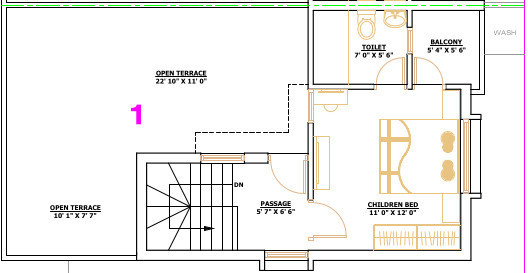  hill-park Floor Plan Second Floor Plan