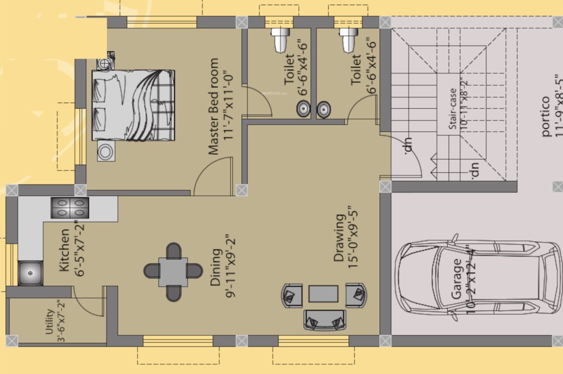  sai bibhuti avenue Floor Plan Lower Ground Floor Plan