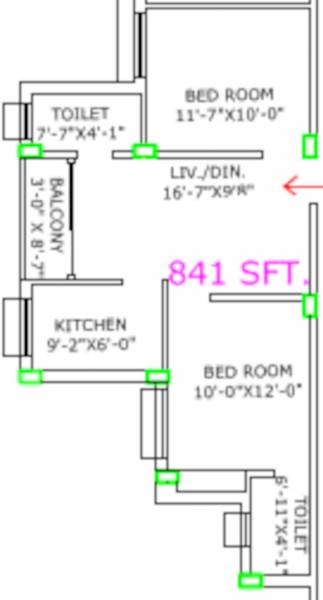 swatileka-apartment Floor Plan Floor Plan